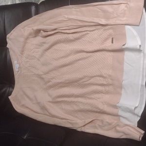 Calvin Klein Light Pink Sweater Size M/M/M